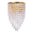 thumbnail image 4 of Miumaeov Modern Contemporary Crystal Wall light LED Wall Sconce Bedside Lamp Wall Mounted Lighting Fixture Gold, 4 of 12