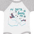 thumbnail image 4 of Inktastic My Safta Loves Me Cute Polar Bears Boys or Girls Baby Bodysuit, 4 of 5