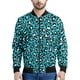 thumbnail image 4 of Chaqueta con cremallera y estampado de leopardo para hombre, sudadera con personalidad con estampado 3D, de manga larga, informal, holgada, ropa de calle, 4 of 5