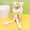 thumbnail image 4 of Cache-oreilles Lapin Hiver Extérieur Cache-Oreilles en Fourrure pour Femmes Filles, 4 of 8