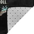 thumbnail image 2 of DouZhe Rock Skull Guitarist Pattern Area Rugs Non-Slip Machine Washable Floor Mat, Style Carpet Doormat, 63x48 inches, 2 of 6