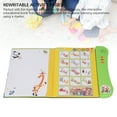 thumbnail image 4 of Sound Book, Rewritable 11 Themes Portuguese English Improve Language Skills Sound Reading Book Interactive  for Bilingual Children Green,Orange, 4 of 7