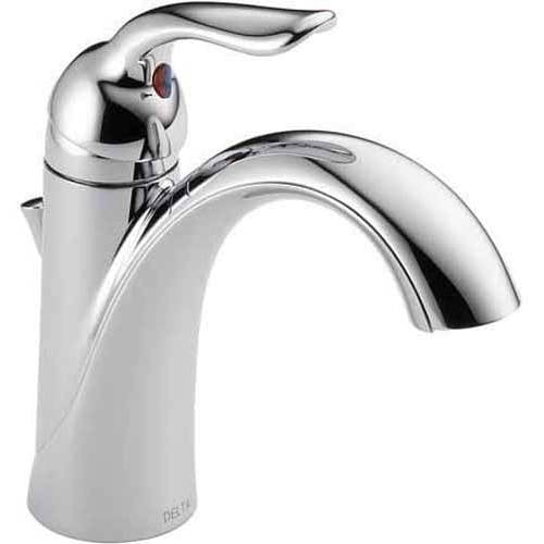 Delta Lahara Single Hole Lavatory Faucet, Available in Various Colors by Delta