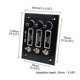 thumbnail image 4 of Interruptor de Palanca Sunnimix 12V-24V Coche Barco Marino Fusible 3 Bandas, 4 of 8