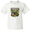 thumbnail image 3 of Inktastic Proud Military Nephew Youth T-Shirt, 3 of 5