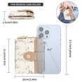 thumbnail image 3 of GAEKEAO Small Wallet for Women RFID Blocking Bifold Card Holder Vegan Leather with Zipper Coin Pocket, ID Window, 3 of 9