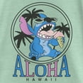 thumbnail image 2 of Girl's Lilo & Stitch Aloha Ice Cream Graphic Tee Mint Medium, 2 of 4