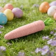 thumbnail image 3 of Easter Carrot Decoration Hanging Ornament Colorful Foam Craft for Bunny Kindergarten Party(Red), 3 of 6