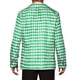 thumbnail image 3 of BLAZER DE PATRÓN DIAMANTE PARA HOMBRE INSPIRE CHIC, AJUSTE SLIM, CASUAL, LIGERO, CHAQUETA DEPORTIVA 2XL VERDE Y BLANCO, 3 of 5
