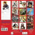 thumbnail image 5 of Graphique 2026 Saturday Evening Post Mini Wall Calendar - 7” x 7” - Thick Paper - Home & Office Organizer - Large Monthly Grid - 3 Languages & Marked Holidays - 4 Month Preview Page for 2027, 5 of 6