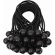 thumbnail image 1 of 30 Pcs Black Bungee Cord, Tarpaulin Bungee Cord, Ball Bungee Cord for Tents, 1 of 5