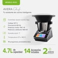 thumbnail image 3 of Chef Robot de Cocina AVERA Multifunción Touch 4.7 L WiFi RC01, 3 of 10