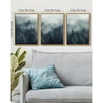 thumbnail image 2 of SHENIFY Nordic Forest Wall Art Tree Wall Decor Mid Century Moder Prints Ready To Hang for Bedroom 12x16in3pcs Nautral Framed, 2 of 6