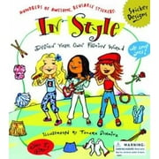 Angle View: In Style: A Sticker Designs Book, Used [Paperback]