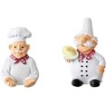 thumbnail image 1 of 2pcs Power Cable Plug Hook Cartoon Chef Strong Wall Decor Stick Hooks for Home Kitchen Living Room (Foot Hand Holder), 1 of 5