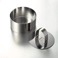thumbnail image 4 of Mousse Rings Cake Ring Stainless Steel Cake Pan With Slider, 8Cm Diameter, 6 Pieces (Round), 4 of 8