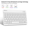 thumbnail image 4 of Fintie Keyboard Case for iPad Air 11-inch M2 (2024), iPad Air 5th Generation (2022) / iPad Air 4th Gen 10.9" - Soft TPU Back Cover with Magnetically Detachable Wireless Bluetooth Keyboard, 4 of 11