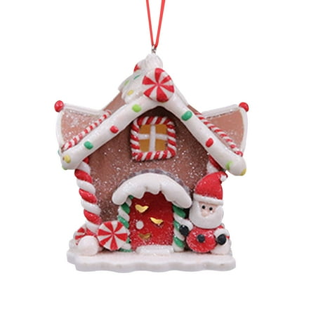 

Paiwinds Christmas Decorations Luminous Christmas House Led Christmas House Decoration Pendant Christmas Decorations Clearance