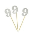 thumbnail image 3 of Darling Souvenir, Number 9 Birthday Year Cupcake Toppers, Birthday/ Anniversary Party Dessert Decorations - Pack Of 20, 3 of 3