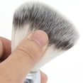 thumbnail image 4 of Unique Bargains Brosse à Poils en Nylon Doux pour Hommes Rasoir de Sécurité Support de Rasage de Voyage, 4 of 4