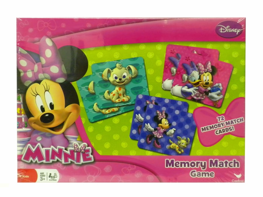 Memory Match Card Game New Disney Junior Minnie Pop-up Board Game Memory Match Card Game New Disney Junior Minnie Pop-up Board Game
