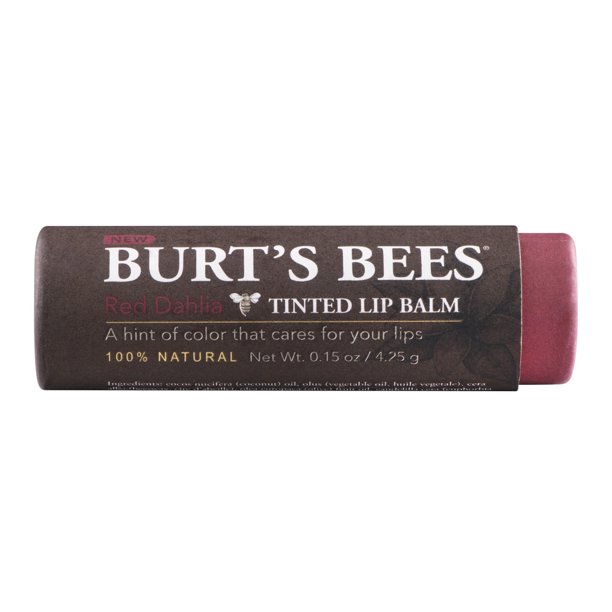 Burt's Bees Tinted Lip Balm, Red Dahlia 0.15 oz