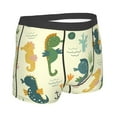 thumbnail image 3 of Kll Seahorse Men'S Cotton Boxer Briefs Underwear-X-Large, 3 of 9