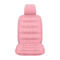 PHIGZNT Cushioned Car Seat Cover, Warm Short Plush Seat Cushion for Front Rear Pad, Soft Fuzzy Seat Protector for Winter, Auto Interior Women Men Accessories for Vehicles, SUV, Truck