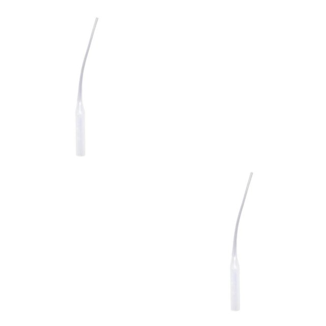 Scienceny Aplicador de pegamento fácil de usar de 100 piezas con micropuntas para trabajos de precisión, extensor de caída, plástico adhesivo Type1 NO1