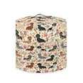 thumbnail image 2 of Xoenoiee Dachshund Dog Floral Print Pressure Cooker Cover 8 qt,Air fryer Cover,Kitchen Appliance Dust Cover for Rice Cooker/Oven/Toaster/Stand Mixer/Steamer, Kitchen Decor Accessories, 2 of 6