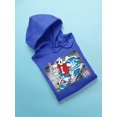 thumbnail image 3 of Surfing ICEE Bear - Arctic Wave Chill Graphic Men's Hoodie, 3 of 4