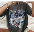 thumbnail image 4 of "She's From Texas I Can Tell" Cowboys T-Shirt, Western Football Girl Tee, Football Game Day Shirt, 4 of 7