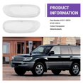 thumbnail image 5 of Door Lamp Cover for Toyota 02-09 PRADO LC120 Land Cruiser LC100 81311-33010 81231-33010, 5 of 5