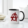 thumbnail image 4 of CafePress - Anarchy Mug - 11 oz Ceramic Mug - Novelty Coffee Tea Cup, 4 of 4