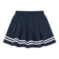 thumbnail image 3 of Odeerbi Falda Plisada de Cintura Alta de Las Niñas Falda de Uniforme Escolar de Color Sólido Con Pantalones Cortos Incorporados, 3 of 8