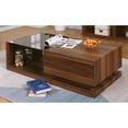 thumbnail image 2 of Furniture of America Trice Contemporary Wood 2-Piece Coffee Table Set in Walnut, 2 of 5