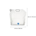 thumbnail image 4 of 2pcs Large Capacity Foldable Water Bag Outdoor Activity Water Storage Bag, 4 of 8