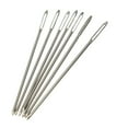 thumbnail image 3 of 100 Pcs Aiguille de Queue Argentée pour Broderie 11CT, Aiguille de Point de Croix 3.6cm, 3 of 5