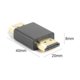 thumbnail image 4 of Adaptador A Directo Conversión HD Adecuada para Extensor Adaptador Puerto (negro), 4 of 7