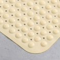 thumbnail image 2 of Alfombrilla de ducha antideslizante con ventosas de PVC, color crema, 35 x 70 cm (13,8 x 27,6 pulgadas)., 2 of 5