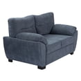 thumbnail image 3 of Sofá Love Seat Dicasa Monza 2 Plazas Azul para Sala, 3 of 11