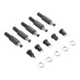 thumbnail image 4 of 5 Pair Dc 12V Male Female Socket Panel Mount Power Connector Essential Tools For Living In The Home Room, 4 of 8
