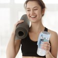 thumbnail image 3 of Portable Glass Water Bottle Heat Resistant Water Cup Students Water Bottle with Tea Infuser, 3 of 9