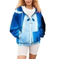 thumbnail image 6 of Bovemsi Sweatshirt for Women Autumn And Winter European American Zipper Zip Up Hoodie, 6 of 7