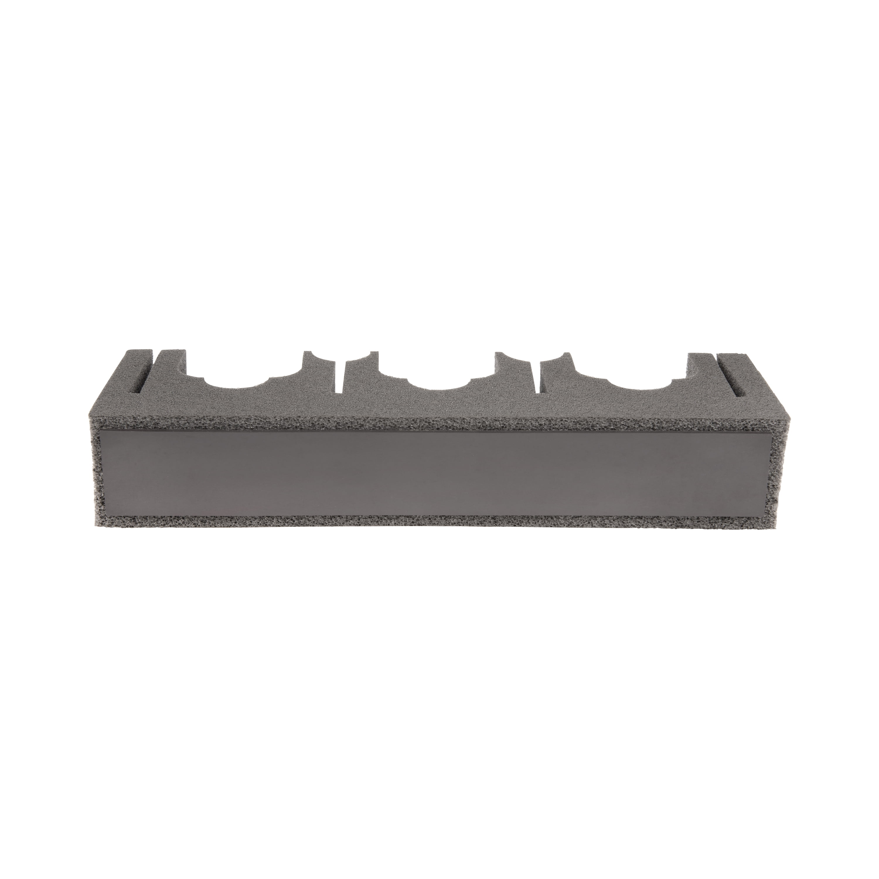 Allen Company Magnetic Foam Barrel Rest, Holds 3-Gun, Gray, EPE Foam