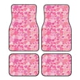 thumbnail image 1 of Fotbe Love Juego de 4 Tapetes para Auto con Estampado – Alfombrillas de Goma Reforzada, Diseño Antideslizante, Protección para Todo el Año – Vehículos, Autos, Camionetas y SUVs, 1 of 7