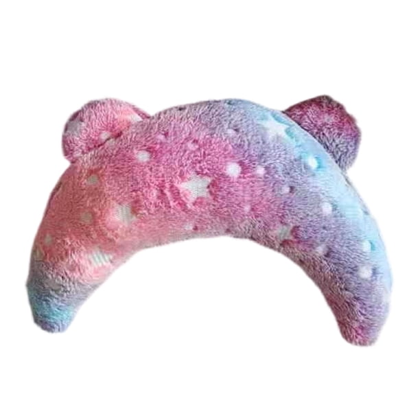 Almohada para el cuello de mascotas en forma de U, funda de tela desmontable, almohadilla ergonómica relajante para dormir, para gatos y perros pequeños y medianos, descanso para mascotas