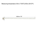 thumbnail image 2 of 16" K Type Ceramic Kiln Furnace Probe Thermocouple Sensor for Muffle Furnace Oven, -50 to 1100°C 1.5x400mm, 2 of 5