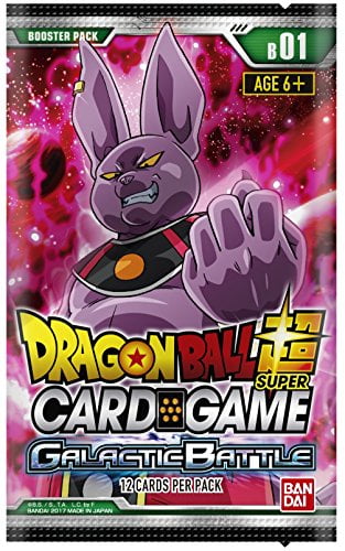 Dragon Ball Z Super Galactic Battle TCG Booster Display Box English