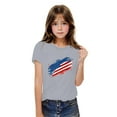 thumbnail image 2 of CFLVAEK American Flag T Shirts for Kids Casual Short Sleeve Round Neck Cotton Tshirt 4th of July Patriotic Tshirts Celebrate Indenpendence Day Tops 4 Years, 2 of 7